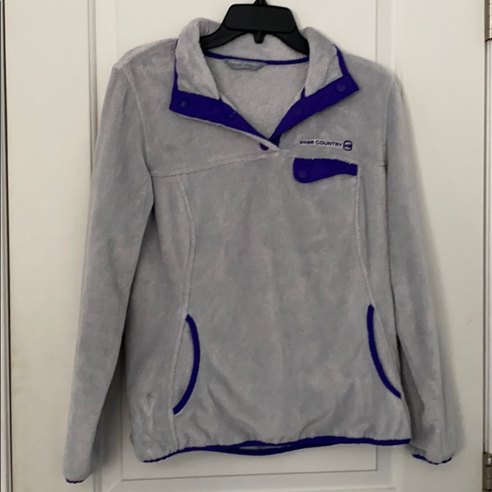 Free Country Half Button Sweater